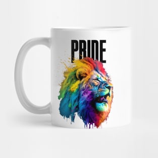 LGBTQ+ Gay Pride Month: Proud Lion Mug